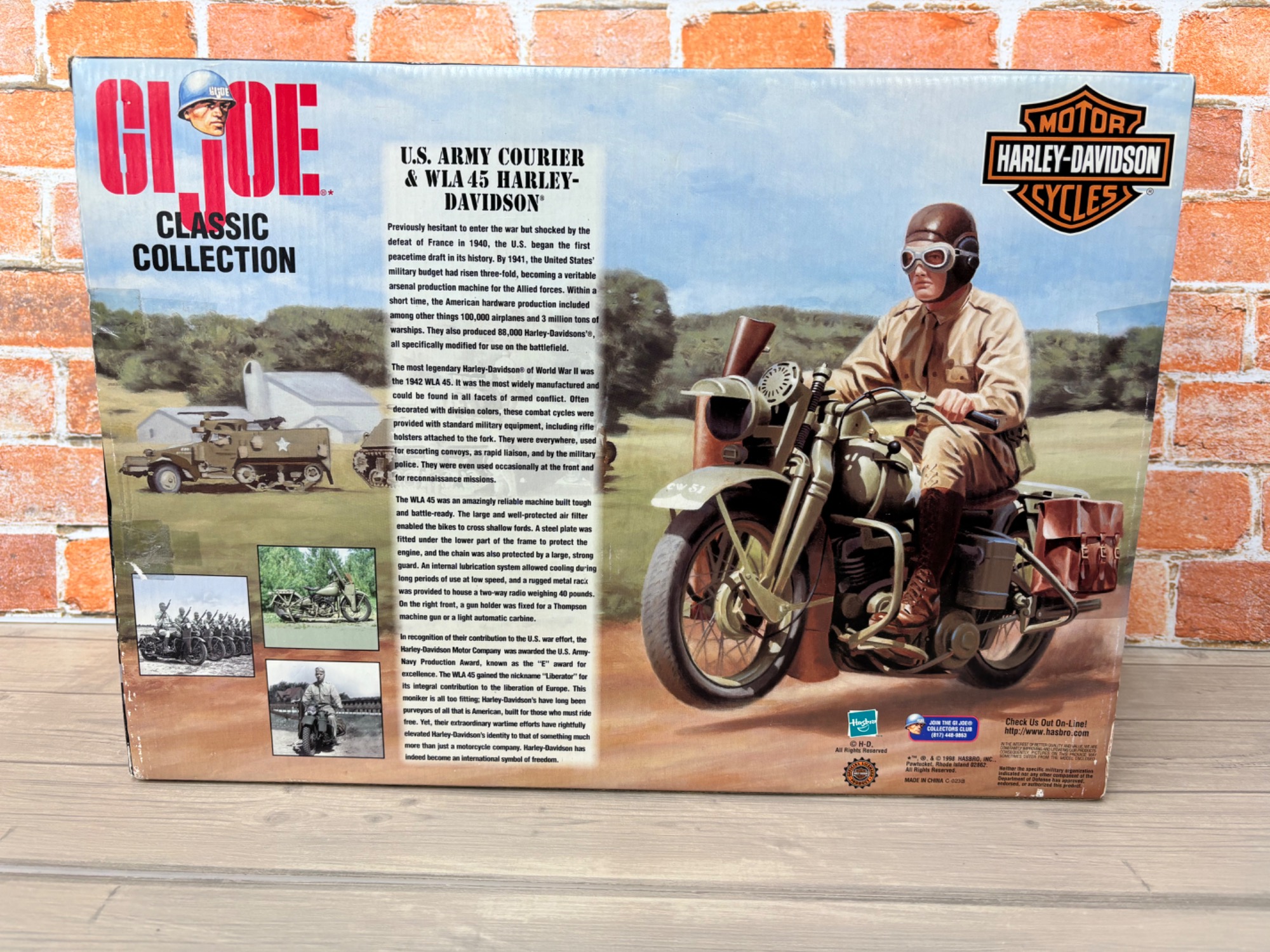 HARLEY-DAVIDSON】GIJOEコラボフィギュア(35th Anniversary)が