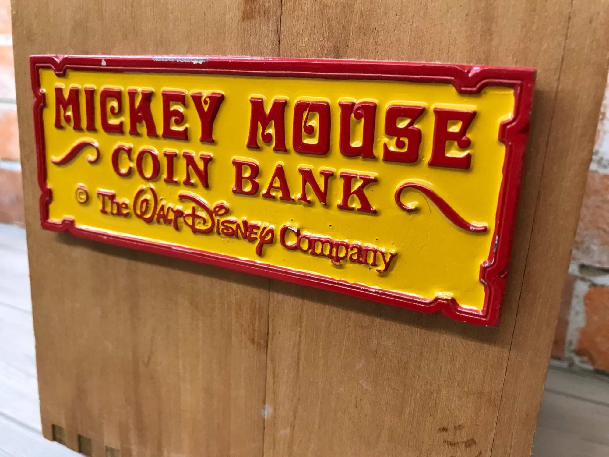 Mickey Mouseミッキーマウス60周年 コインバンク coinbank