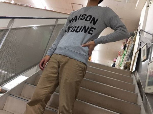 メンズファッションのスウェット