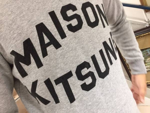 スウェットのMAISON KITSUNE
