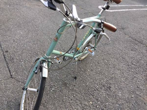 自転車のBIANCHI