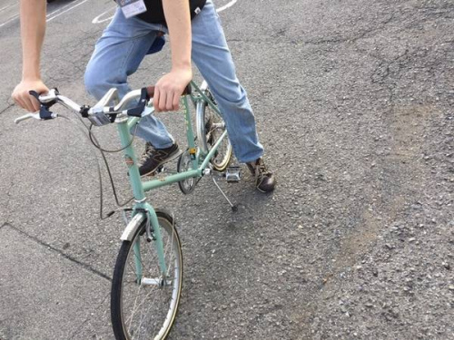 BIANCHIのミニベロ