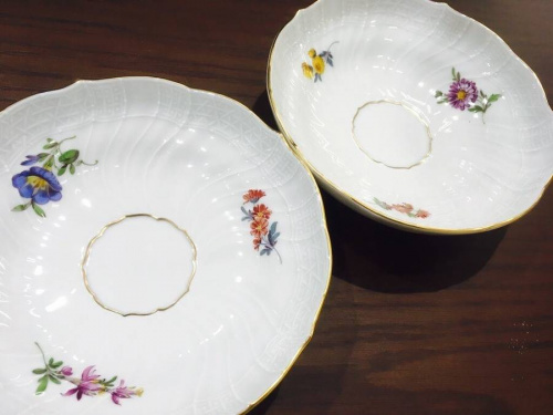 MEISSENの花小金井小物