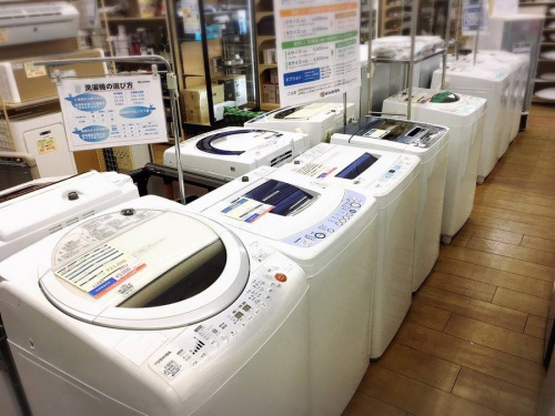 洗濯機の電子レンジ