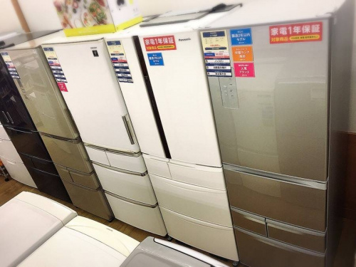 生活家電の冷蔵庫