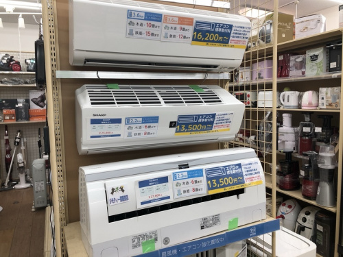 生活家電のエアコン
