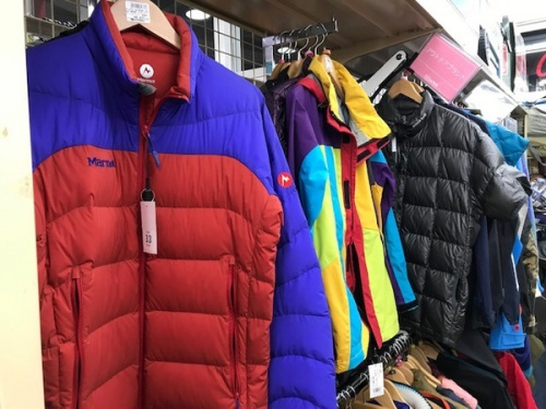 ジャケットの秋冬物