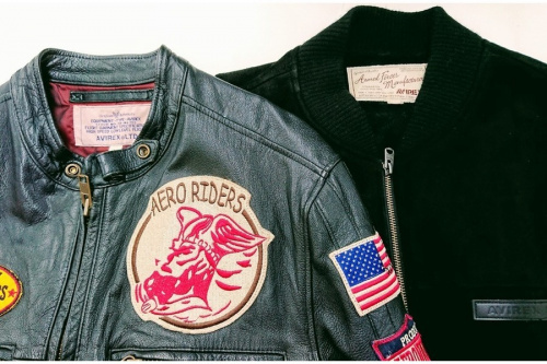 メンズファッションのAVIREX