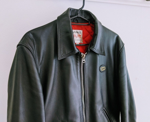 アメカジのレザージャケット