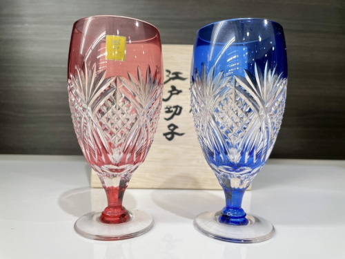 ガラスの江戸切子