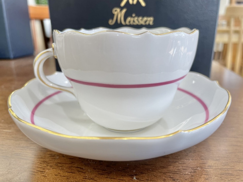 カップ&ソーサーのMEISSEN