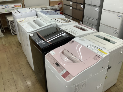 生活家電の洗濯機