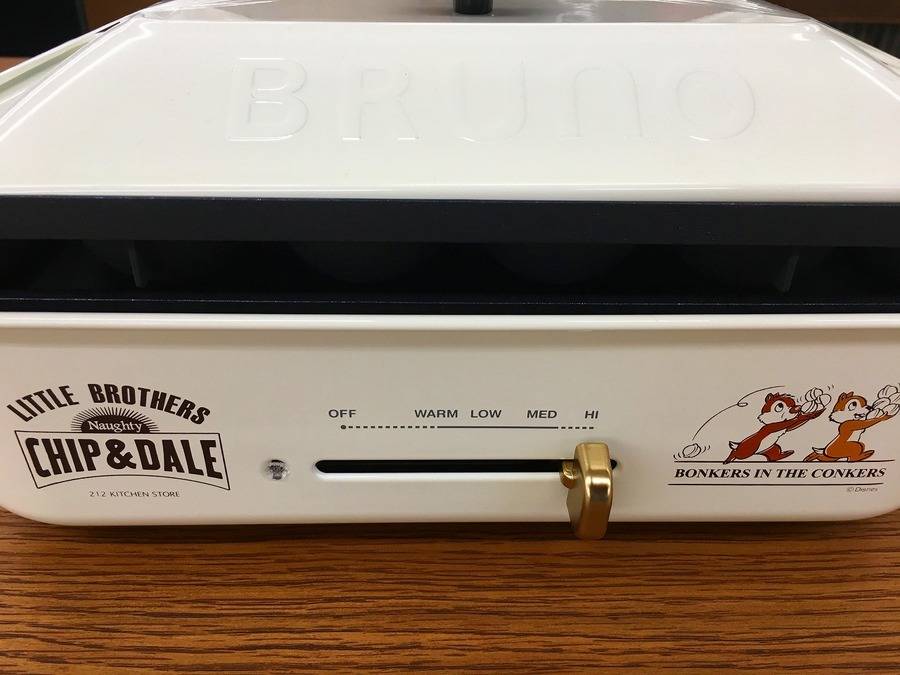BRUNO ホットプレート BOE021 チップ&デール 入荷致しました!【牛久店