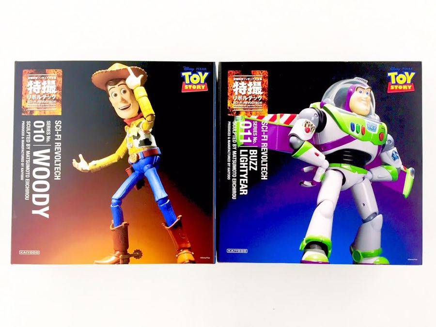 リボルテック　トイ・ストーリー フィギュアセット 特撮リボルテック・トイストーリー(ウッディ＆バズ)入荷！【牛久