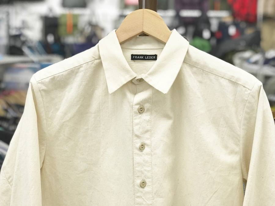 FRANK LEDER ベッドリネン オールドスタイル シャツ入荷