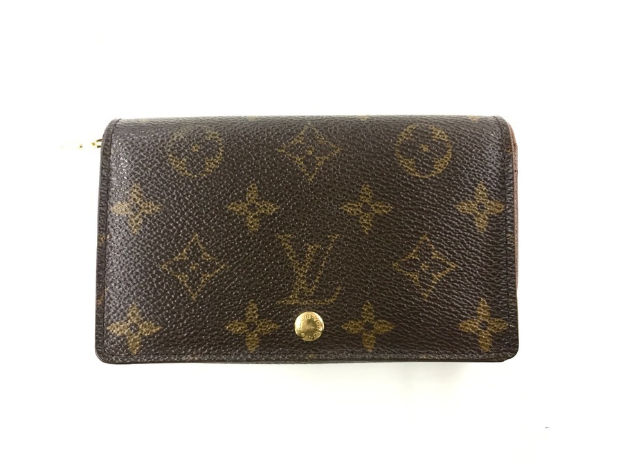 未使用 ルイヴィトン モノグラム ポルトモネジップ M61735 財布【195】 名東】【LOUIS VUITTON】ルイヴィトン ポルトモネジップ M61735