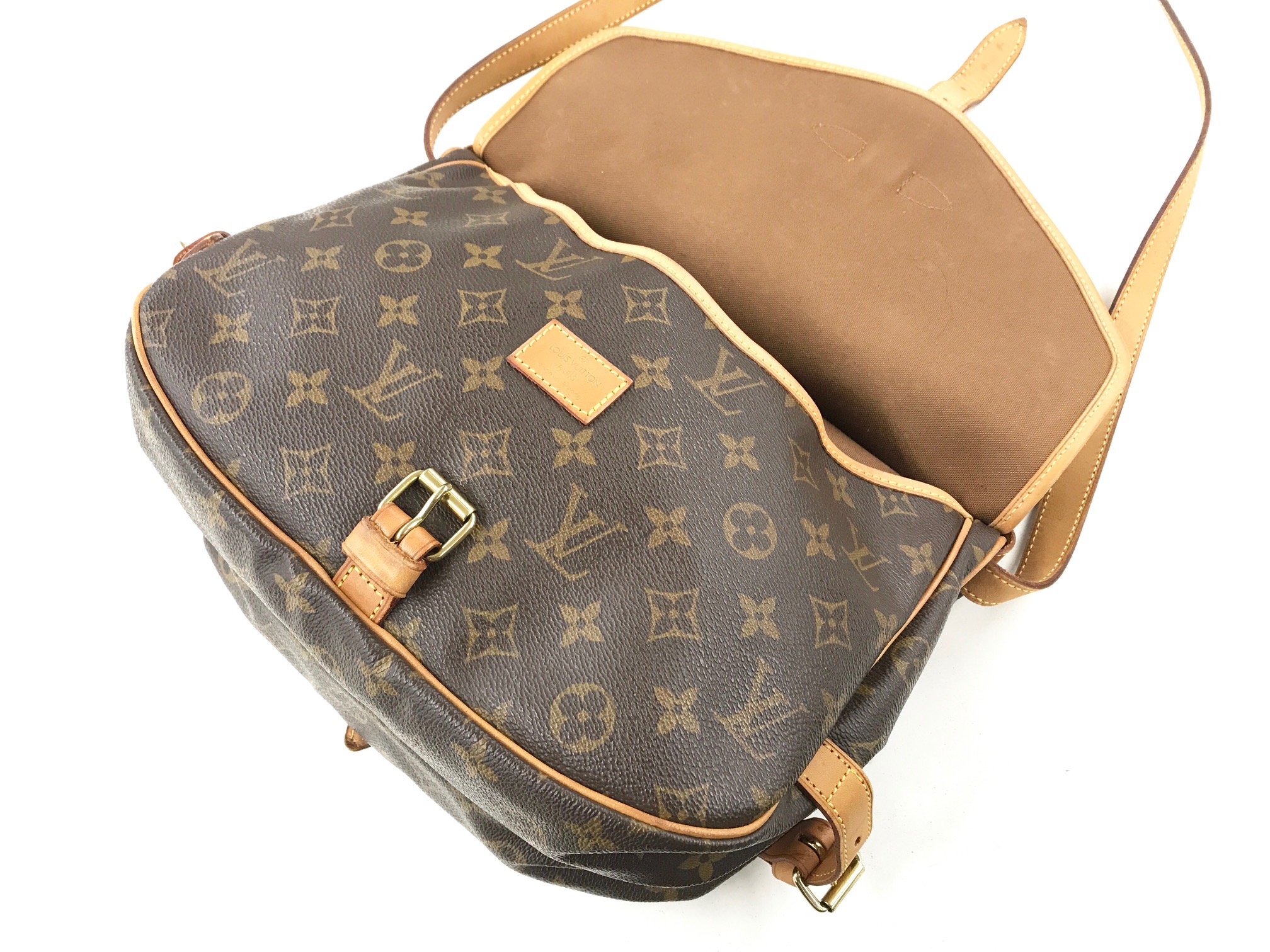 ルイ・ヴィトン ショルダーバッグ  ソミュール MM M40710 LOUIS VUITTON ルイヴィトン モノグラム ソミュールMM ショルダー