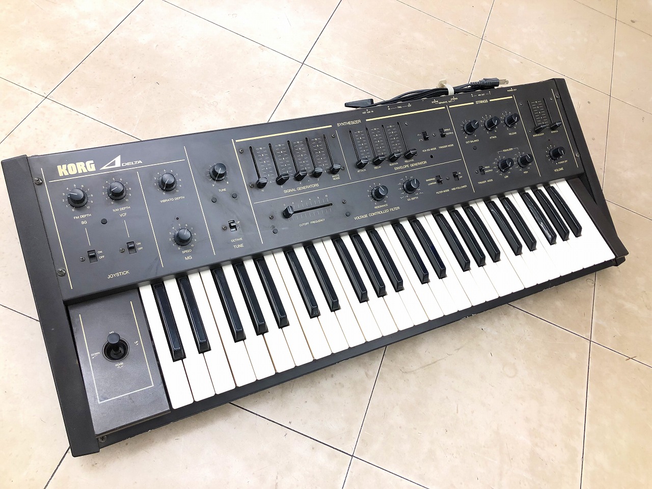 コルグのアナログシンセサイザー、デルタ DL-50が買取入荷しました
