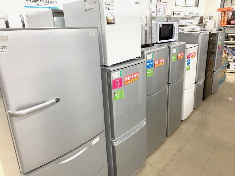 冷蔵庫、洗濯機　複数あります【牛久】 人気の電動タッチオープンタイプ！ 冷蔵庫・洗濯機売れてます！【牛久
