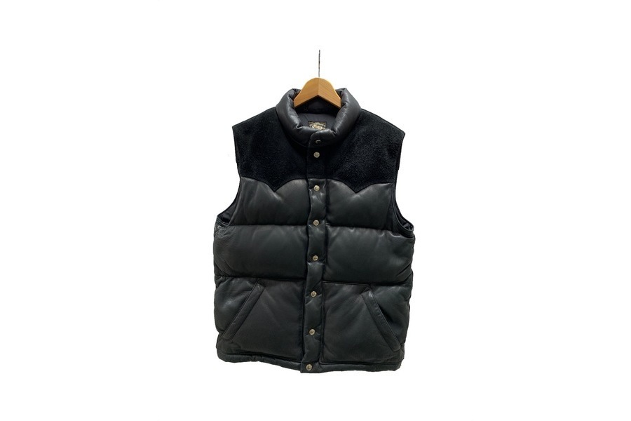 ジョーマッコイ レザーダウンベスト