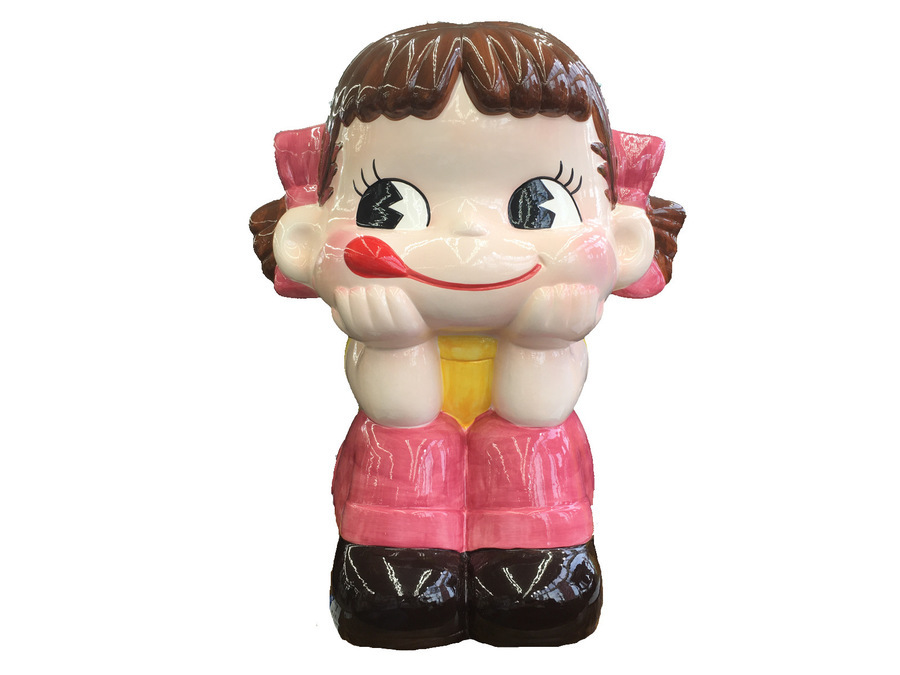 不二家　ペコちゃん　ファミリークラブ　ジャンボペコちゃん 不二家 ファミリークラブ ペコちゃん ジャンボ ぬいぐるみ