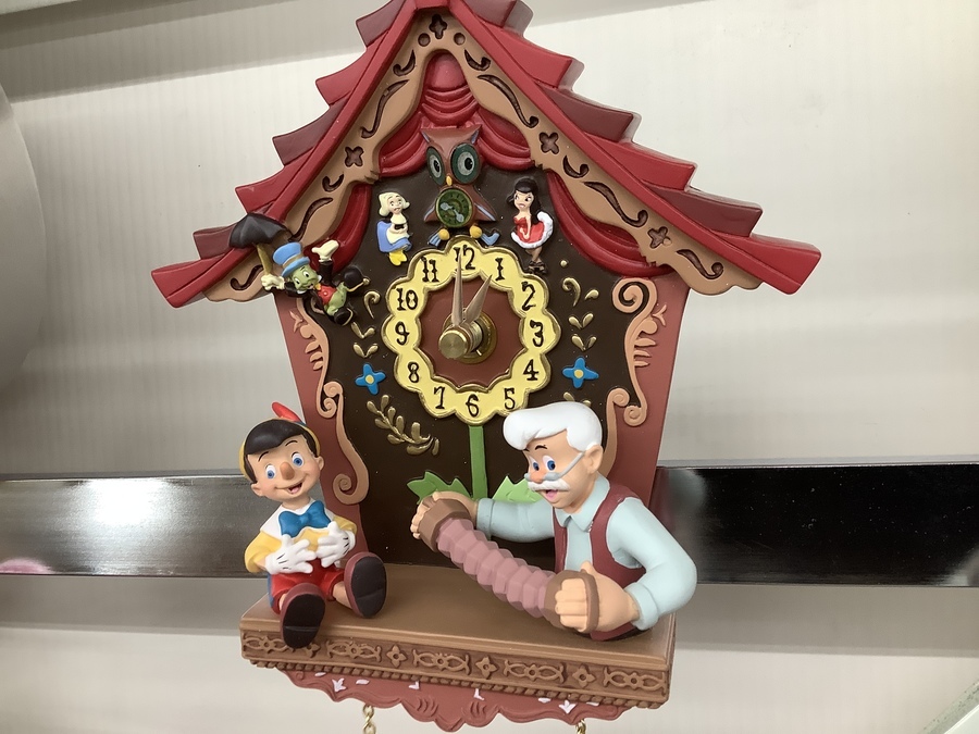 Disney Pinocchio story Collection 掛け時計（Disney Pinocchio