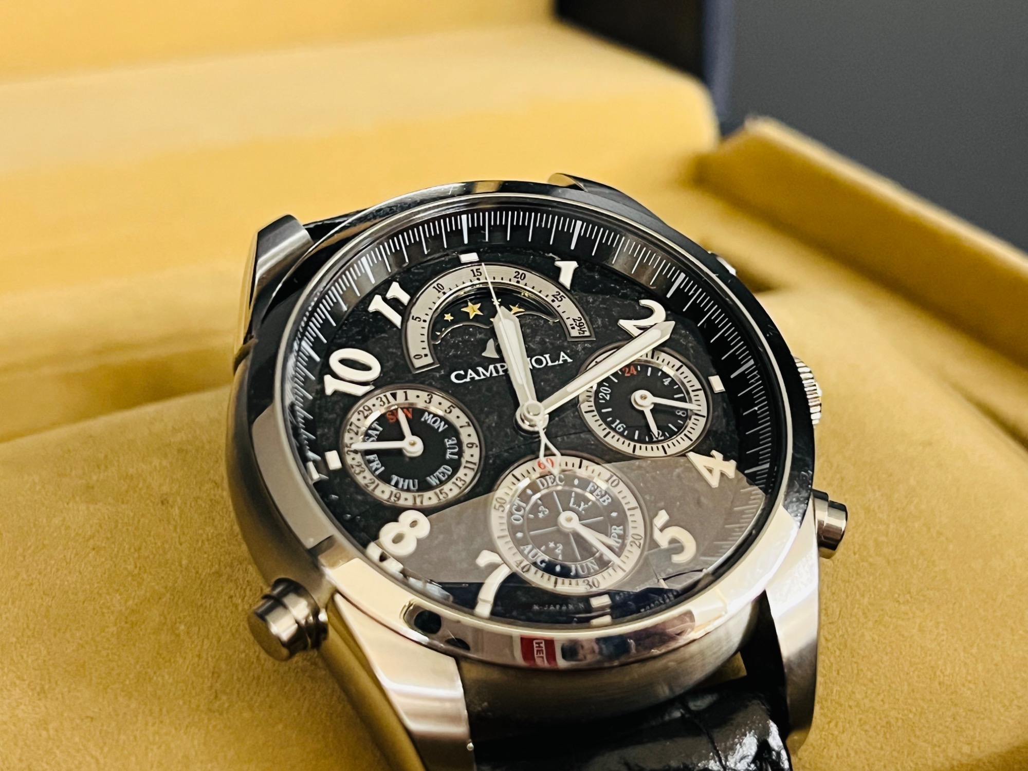 CITIZEN カンパノラ　黒像　CTR57-1091 CTR57-1091 カンパノラ コンプリケーション 黒橡 中古 ｜ シチズン