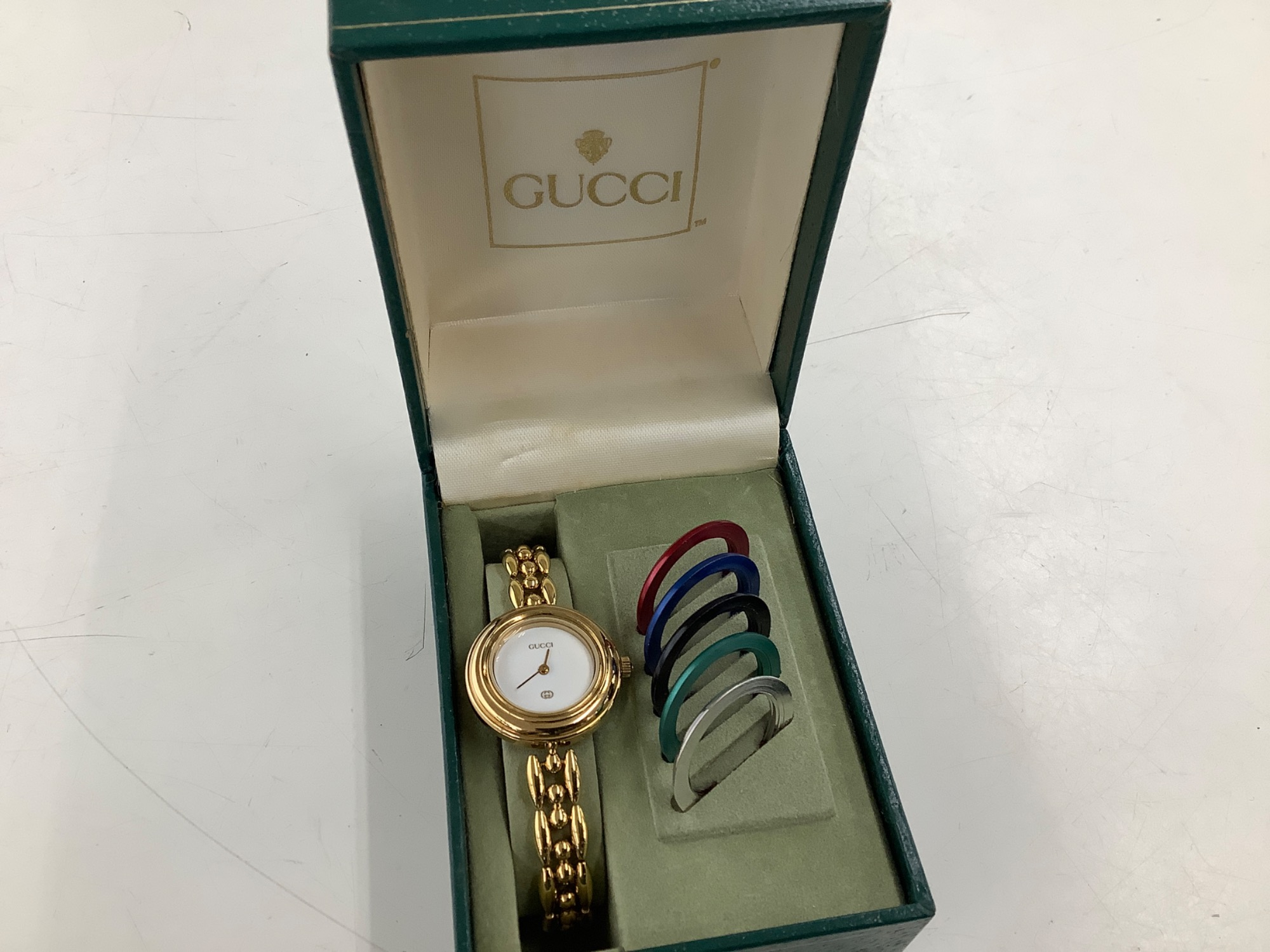 GUCCI 【箱付き】ブレスレット時計【稼働品】 新入荷商品】GUCCI 腕時計買取入荷致しました!|2025年09月23日