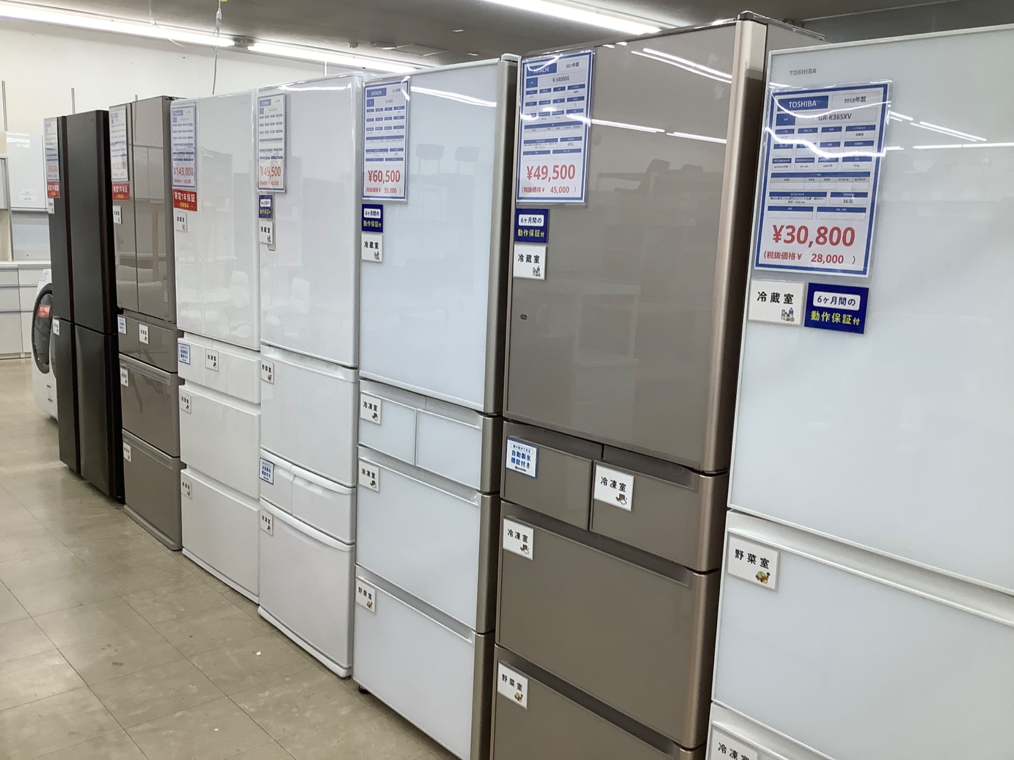 大型家電取り扱い多数！！】Panasonicの6ドア冷蔵庫が入荷しま