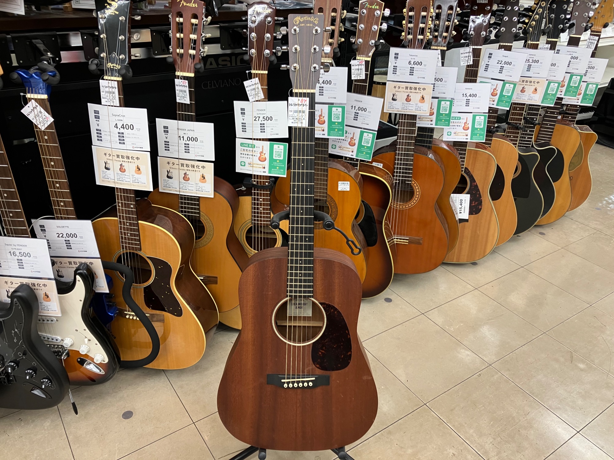 アコースティックギター『martin&co：DREADNOUGHT JUNIOR』のご紹介