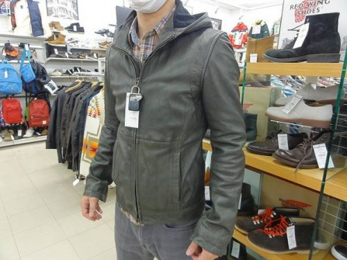 レザーのレザージャケット