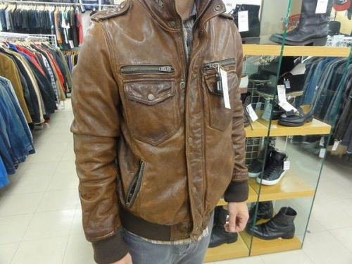 レザーのレザージャケット
