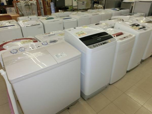 洗濯機の二層式洗濯機