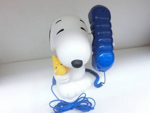 電話機のスヌーピー