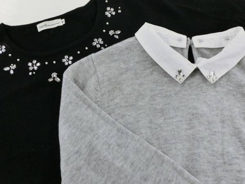 カットソーのニット