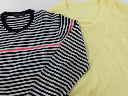 ニットのカーディガン