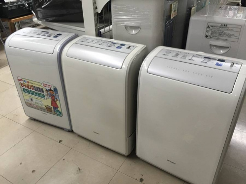 季節家電の除湿機