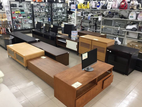 ローボードのオーディオラック