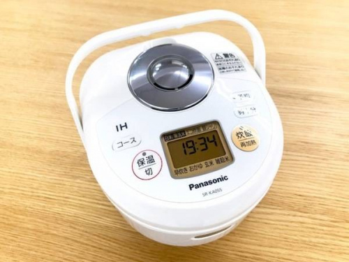 生活家電の炊飯器