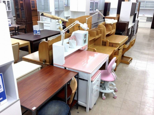 デスクのインテリア