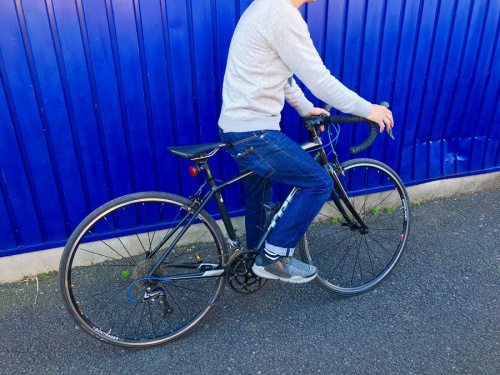 アウトドアの自転車