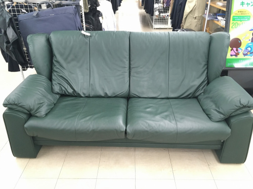 レザーのソファ