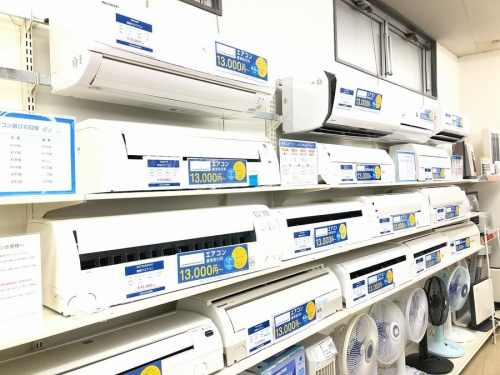 季節家電のエアコン