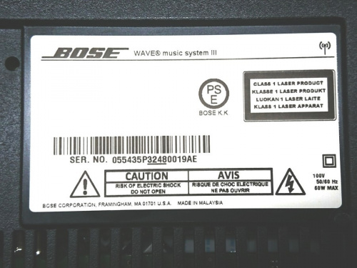 パーソナルオーディオシステムのwave　music　system