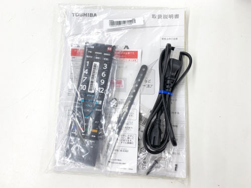 液晶テレビのTOSHIBA