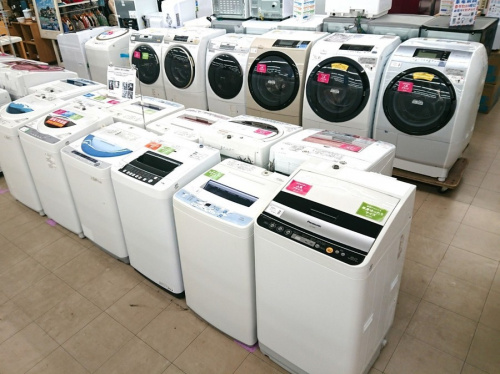 中古冷蔵庫の中古洗濯機