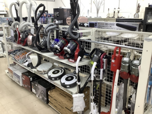 生活家電の掃除機