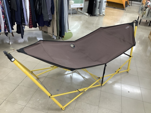 アウトドア用品のハンモック
