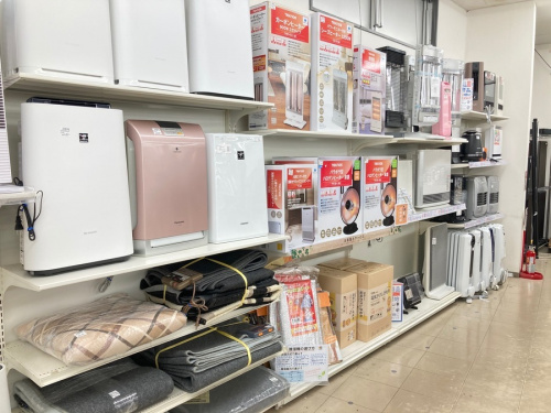 ストーブのこたつ