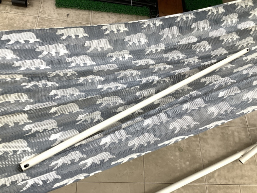 キャンプ用品のハンモック